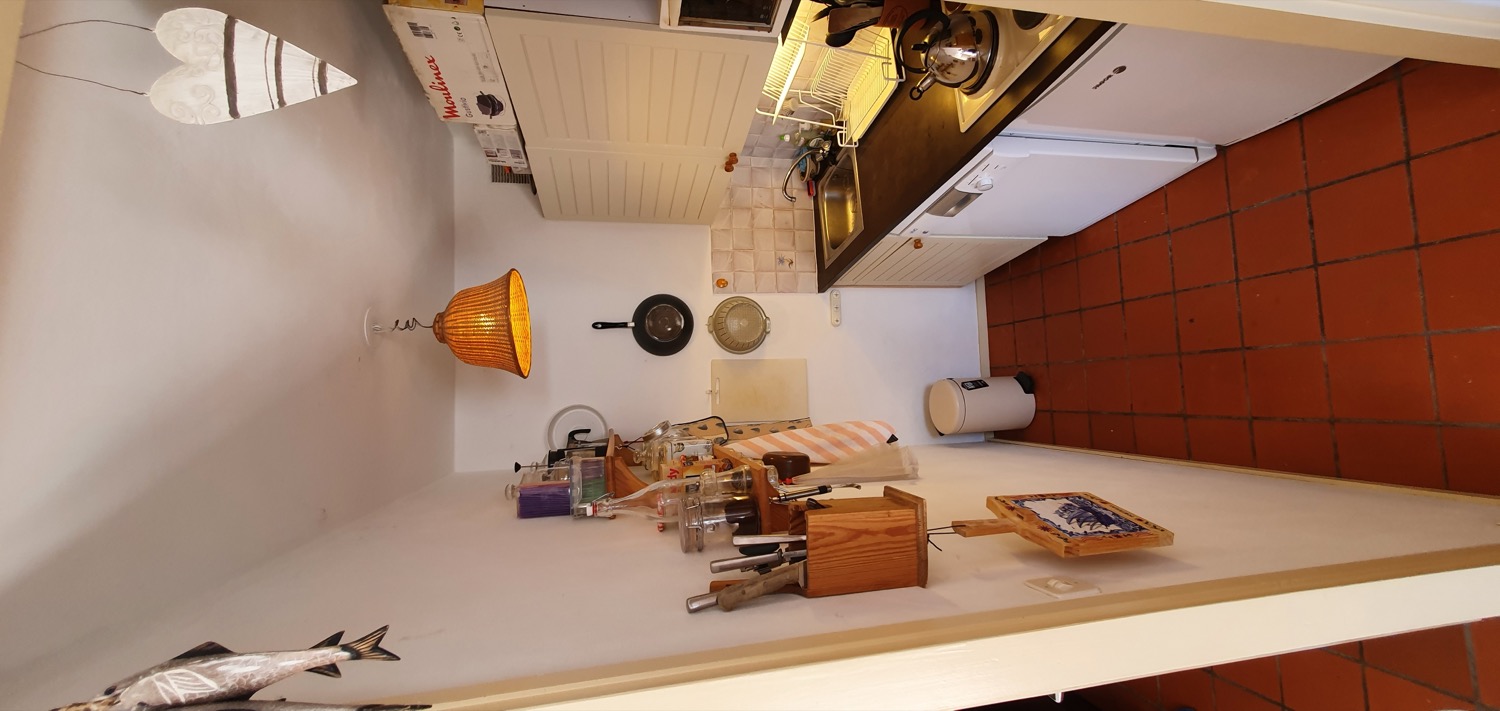B27's galley kitchen