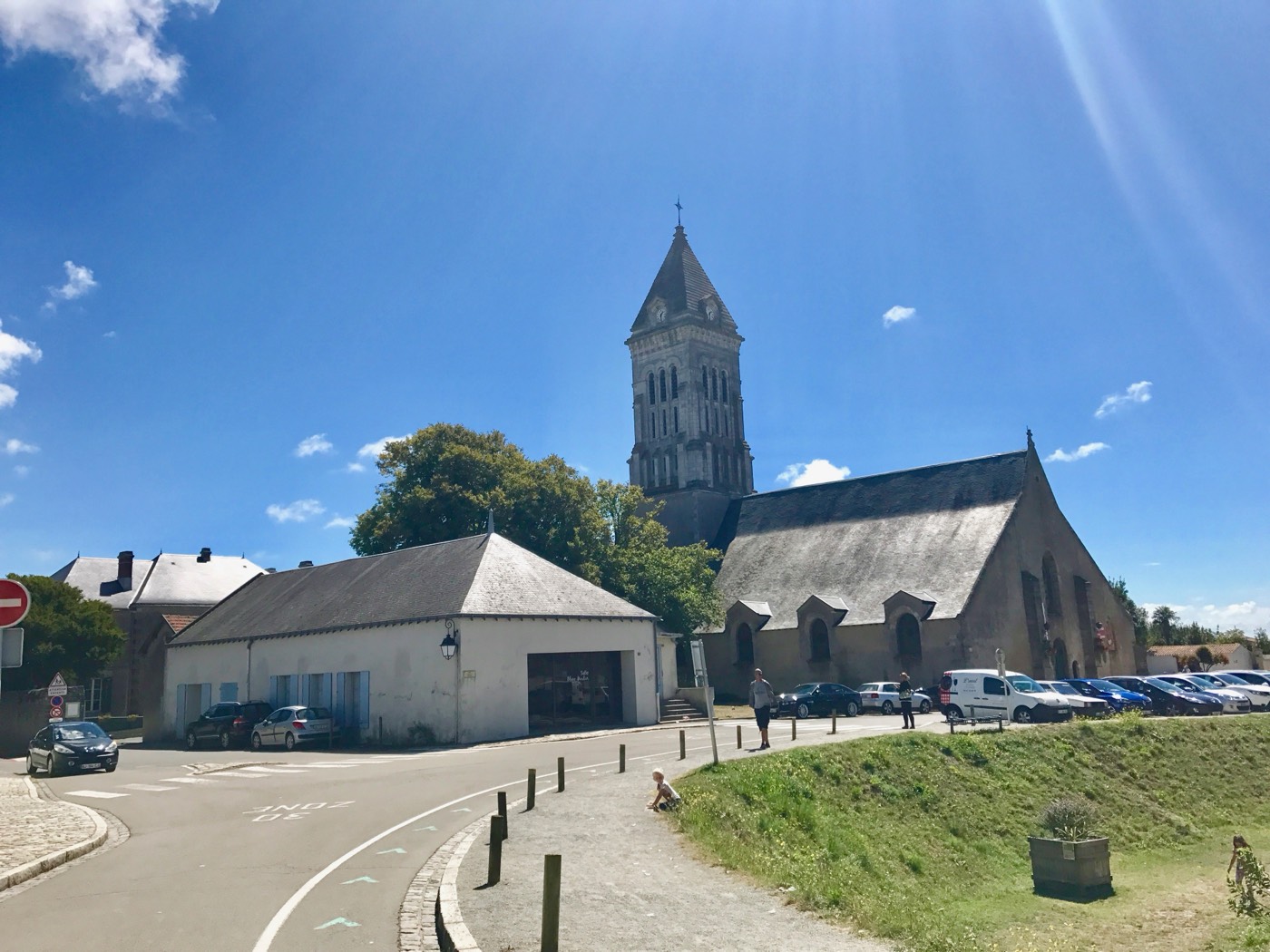 The main church in Noirmoutier-en-l'Île